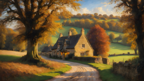 A-Painting-of-the-Cotswolds