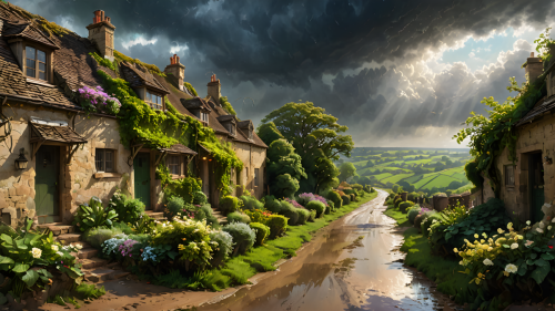 A-lane-in-the-Cotwolds-after-the-rain-has-passed