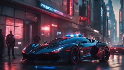 Futuristic-Police-Car