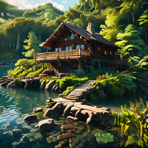 Lakeside-Log-Cabin