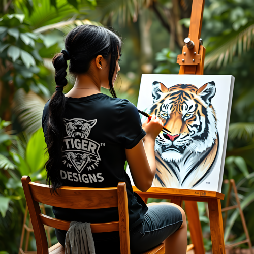 Making-Art-Come-Alive-Tiger-Artist