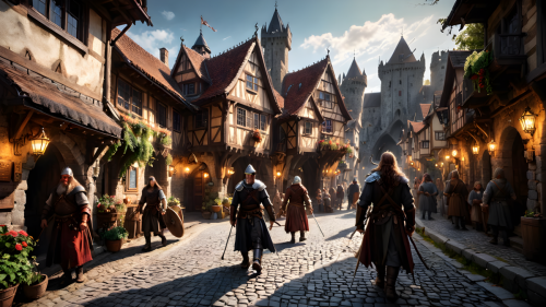 Medieval-Street-Scene