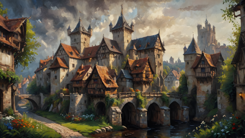 Medieval-Town