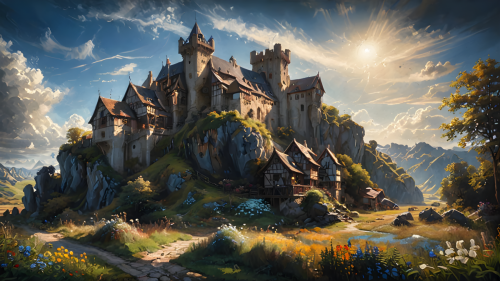 Medieval-Village