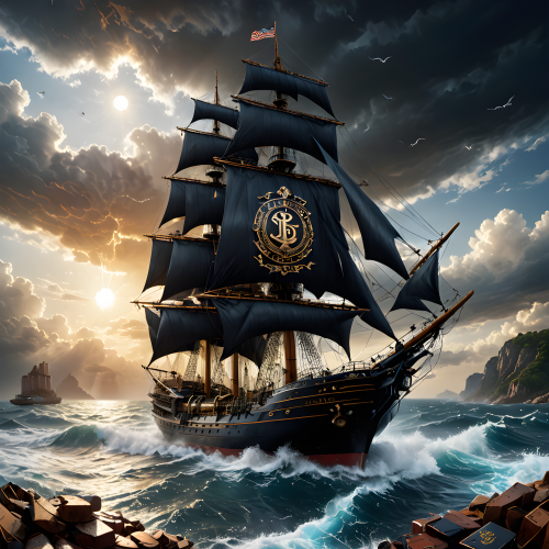 Pirate-Roberts-ship-the-Black-Queen