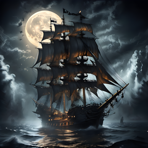 Pirate-Ship-emerges-from-the-fog