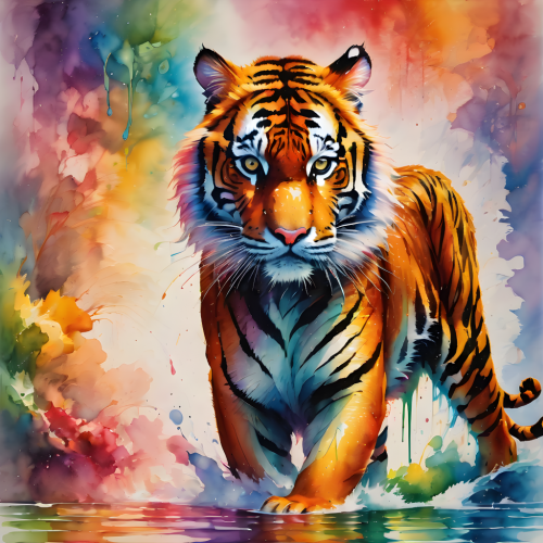 Rainbow-Tiger