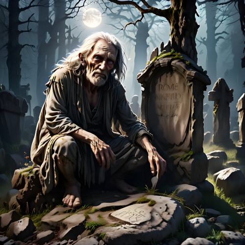 The-old-hemit-of-the-Graveyard
