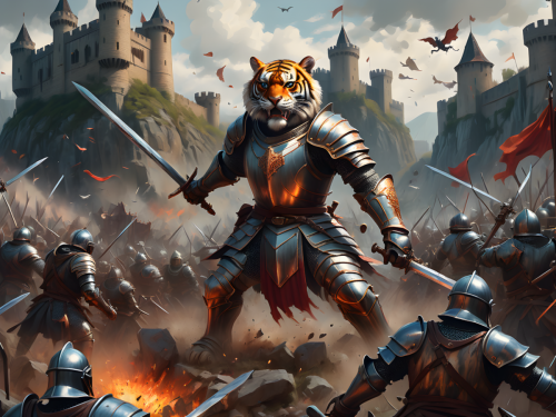 Tiger-Knight-in-Battle