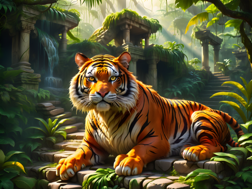 Tiger-in-the-Jungle