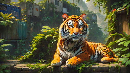 Tiger-with-Containers