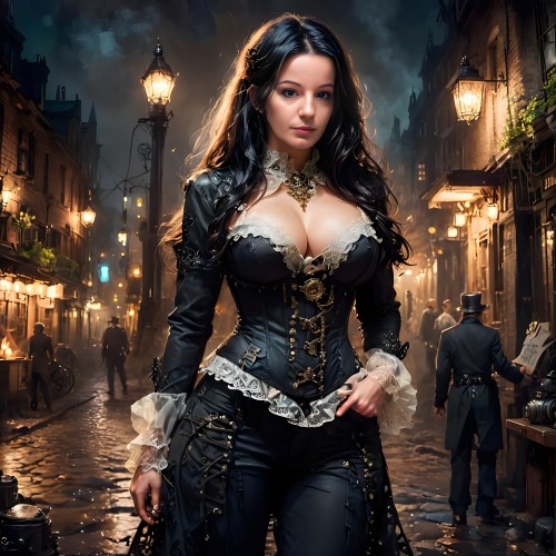 Victorian-Steampunk-Lady