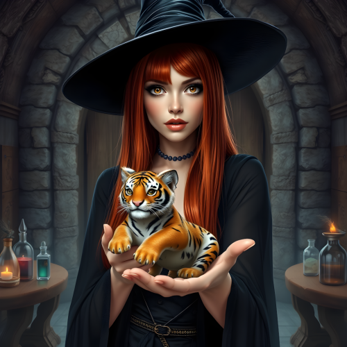 Witch-with-Tiger (1)